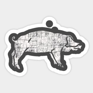 Big Fat Pig Sticker